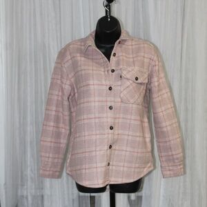 Buffalo Jackson Plaid Button Down Heavy Shirt Jacket. Sz. M